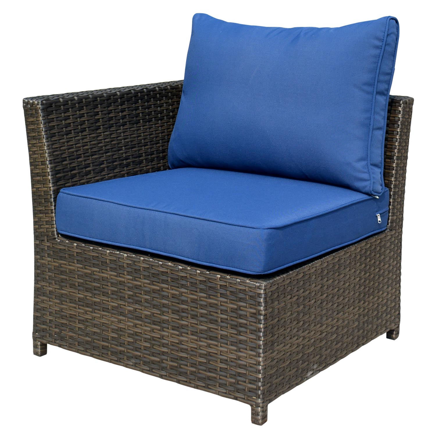 Ovios Patio Furniture Set Rimaru 6-Piece with 2 Pillows, No Assembly Required