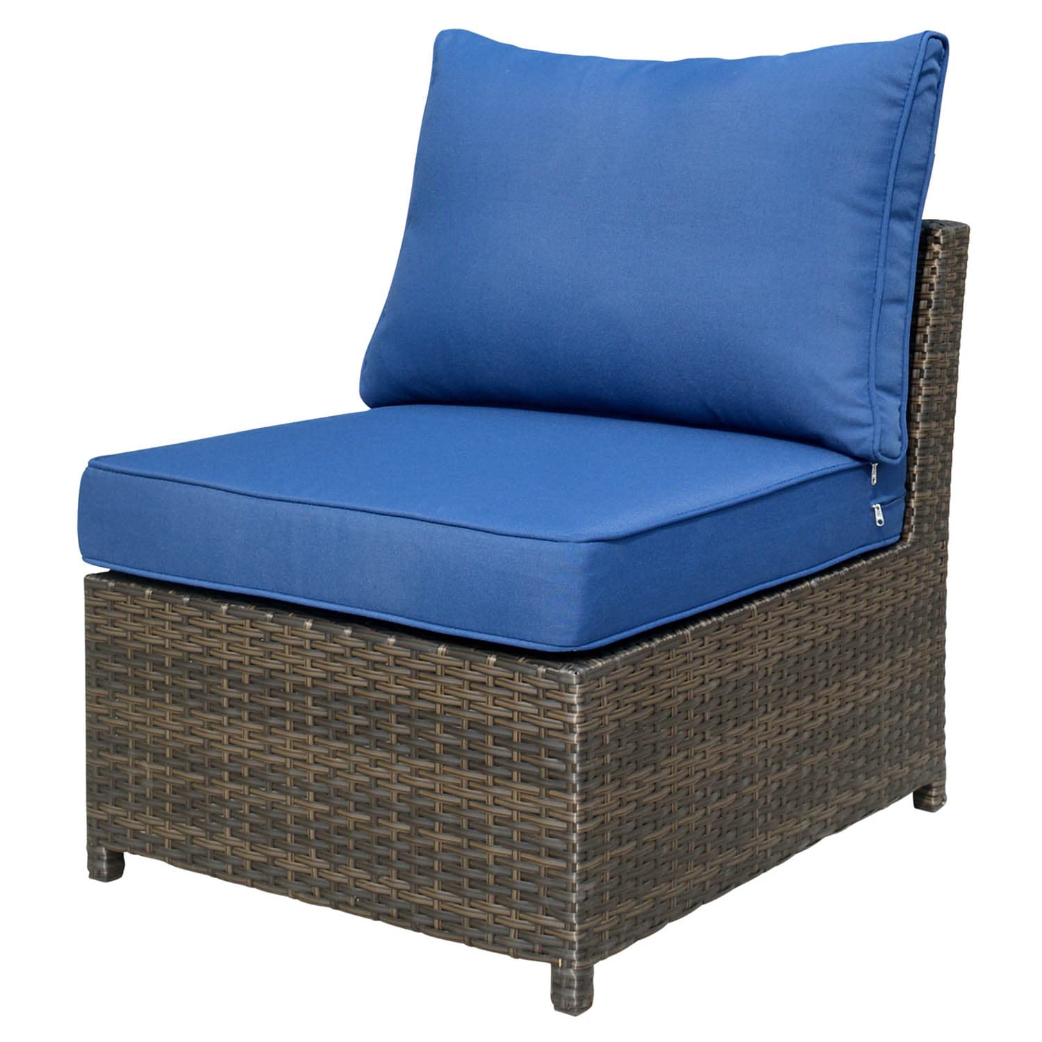 Ovios Patio Furniture Set Rimaru 6-Piece with 2 Pillows, No Assembly Required