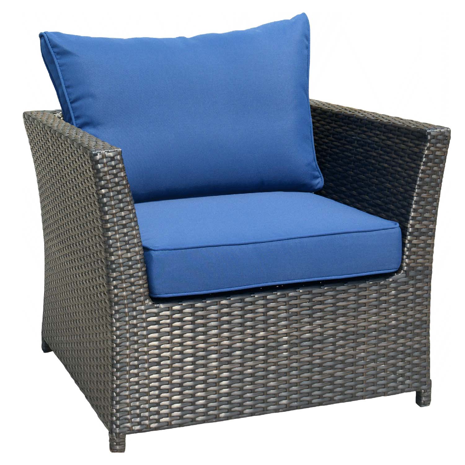 Ovios Patio Conversation Set Rimaru 9-Piece with 2 Chairs and 2 Pillows, No Assembly Required