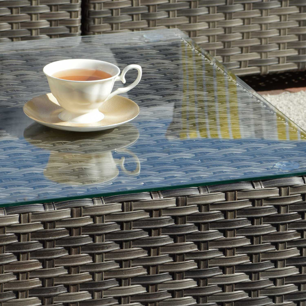 Ovios Patio Furniture Set Bigger Size Sunbrella 12Piece