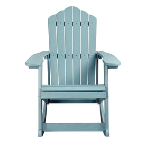 Ovios Outdoor Adirondack Rocker Chair, Waterproof Lounge Chair