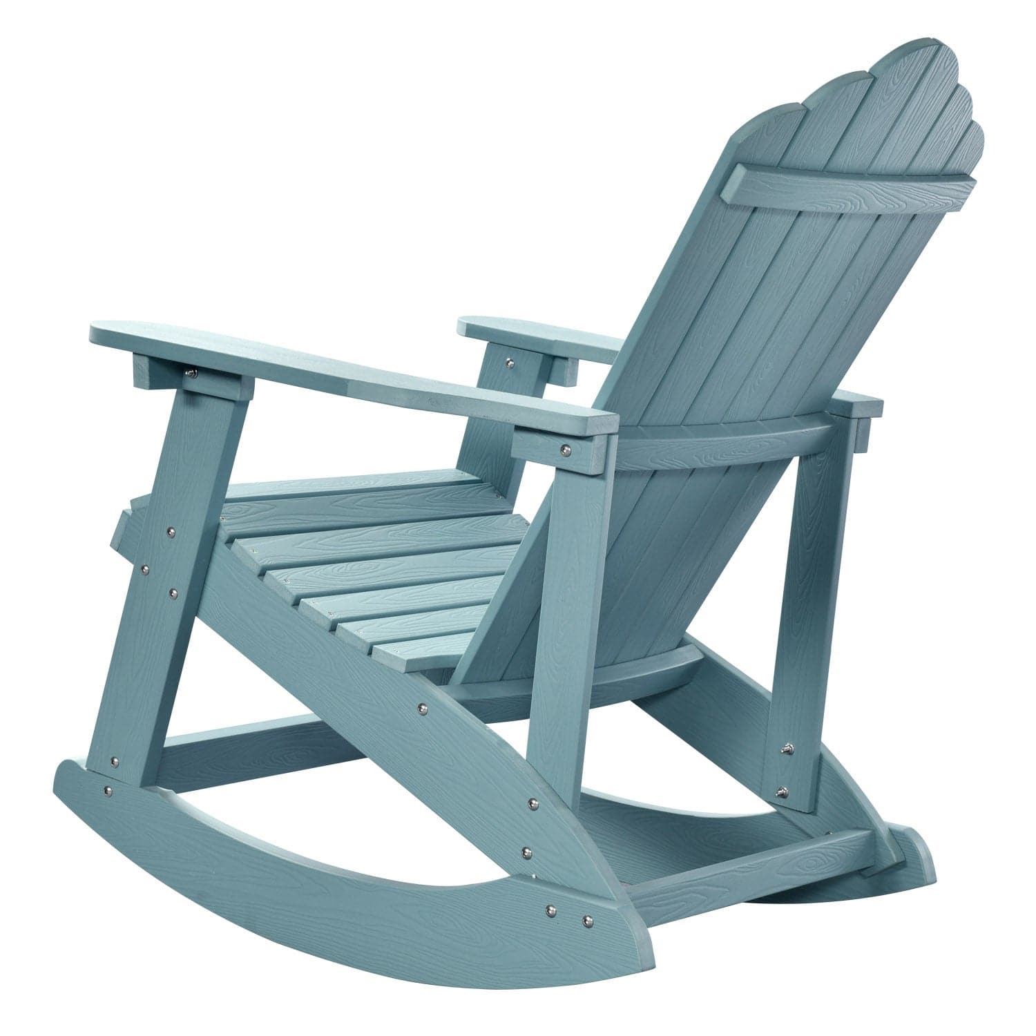 Ovios Outdoor Adirondack Rocker Chair, Waterproof Lounge Chair