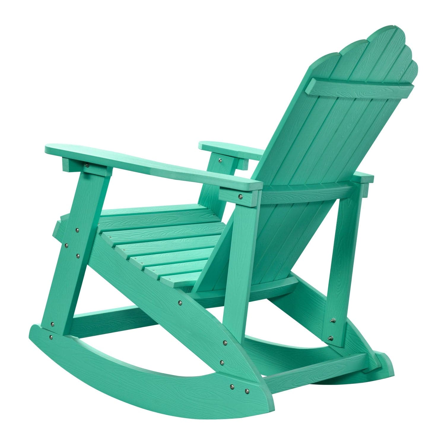 Ovios Outdoor Adirondack Rocker Chair, Waterproof Lounge Chair