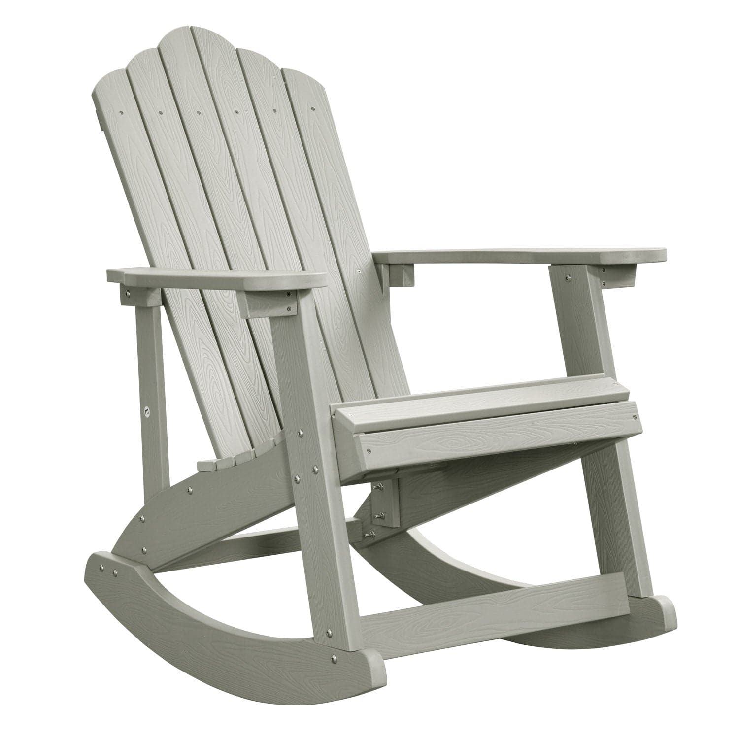 Ovios Outdoor Adirondack Rocker Chair, Waterproof Lounge Chair