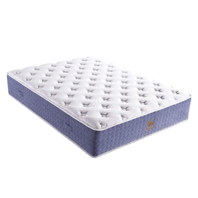 Xizzi 14" Medium Hybrid Mattress Bamboo Fiber Fabric Cover Cooling Gel Memory Foam