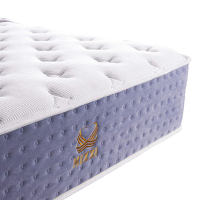 Xizzi 14" Medium Hybrid Mattress Bamboo Fiber Fabric Cover Cooling Gel Memory Foam